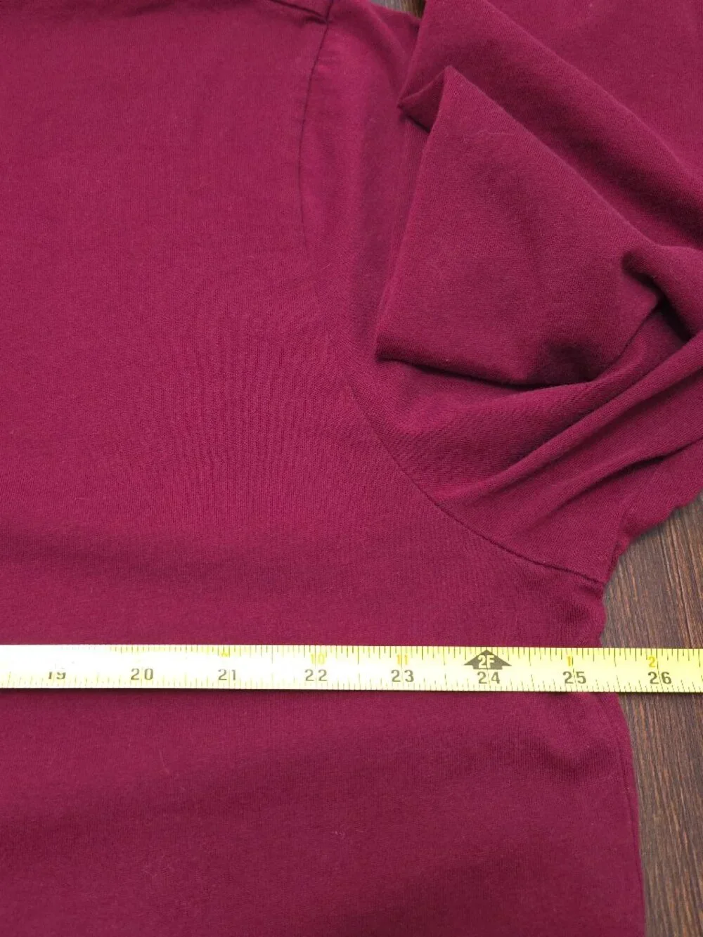 Polo Ralph Lauren Shirt Mens XL Classic Fit Maroon Long Sleeve Cotton Tee Pony